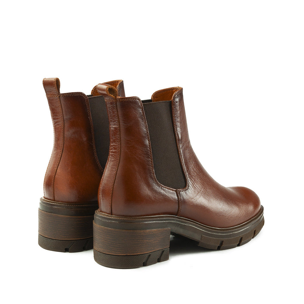 Botines de cuero 6042 para mujer