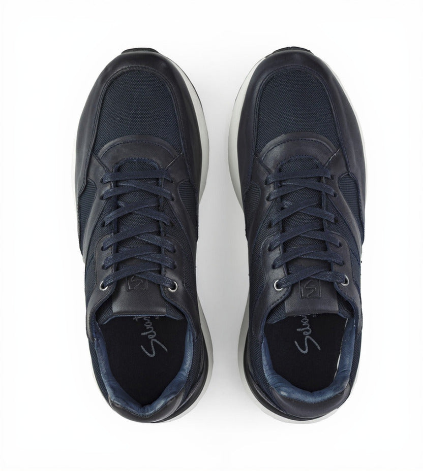 Deportivos 6065 de cuero para hombre