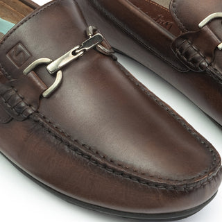 Mocasin 607 de cuero para hombre