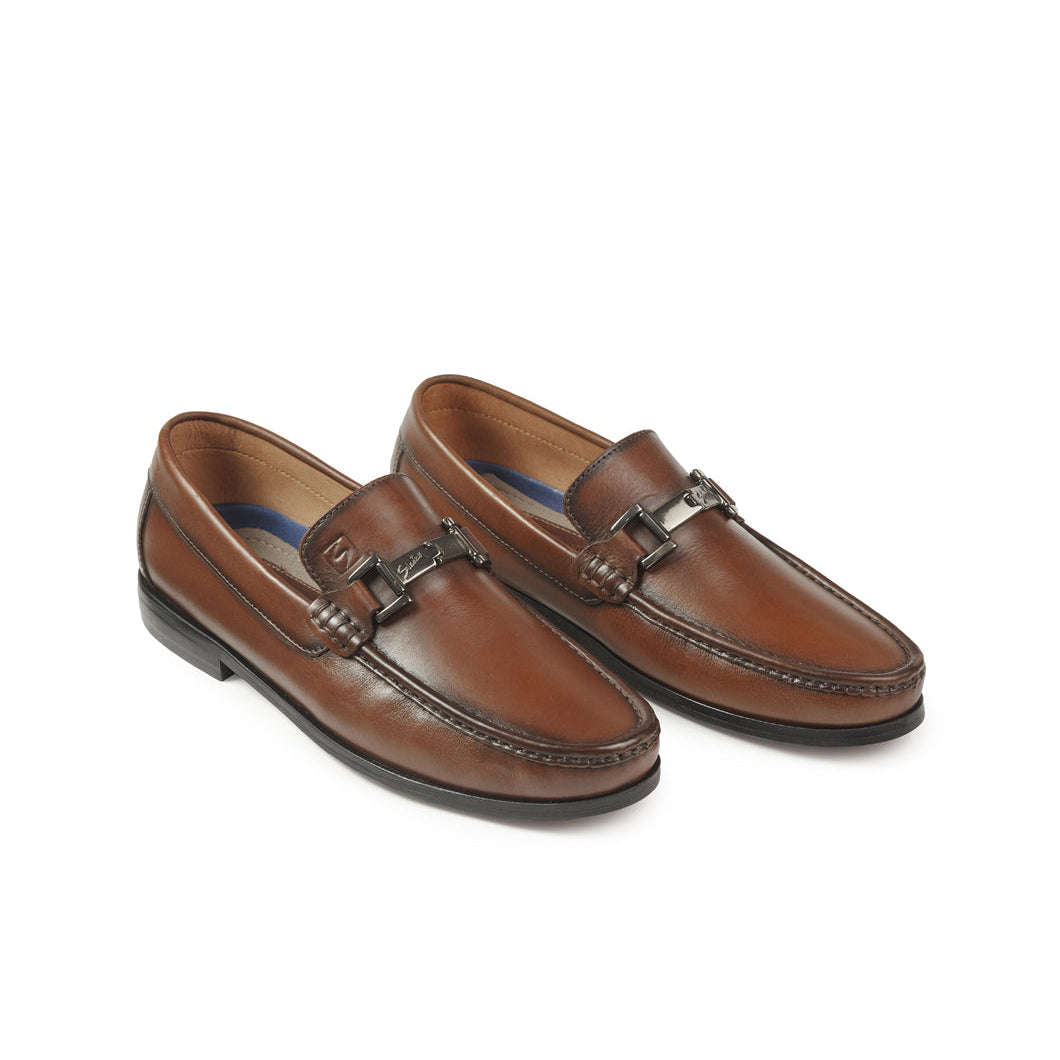 Mocasín 642 de cuero para hombre