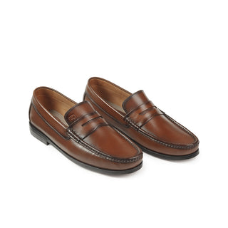 Mocasines 652 de cuero para hombre
