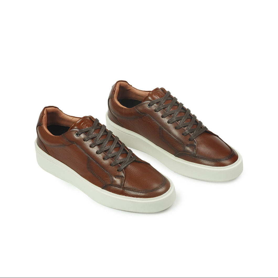 Deportivos 7008 de cuero para hombre
