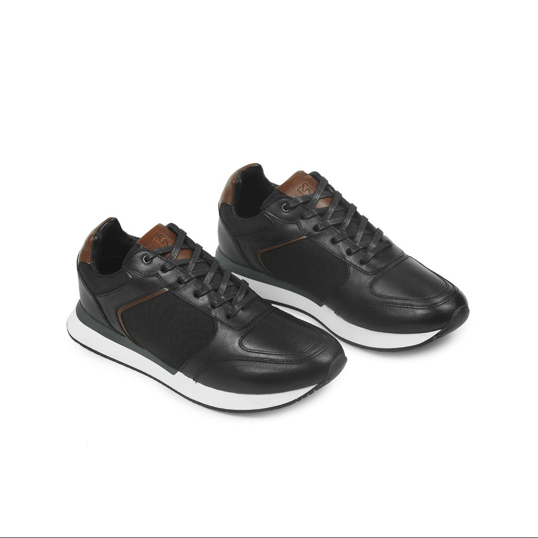 Deportivos 7029 de cuero para hombre