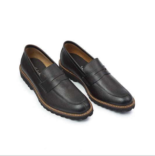 Formal Cuero Hombre Cafe 735