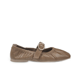 Baleta 801 de cuero para mujer