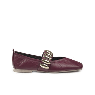 Baleta 803 de cuero para mujer