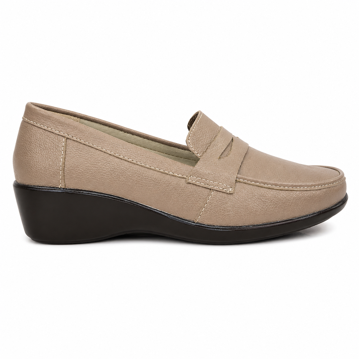 Mocasin 8130 de cuero para mujer