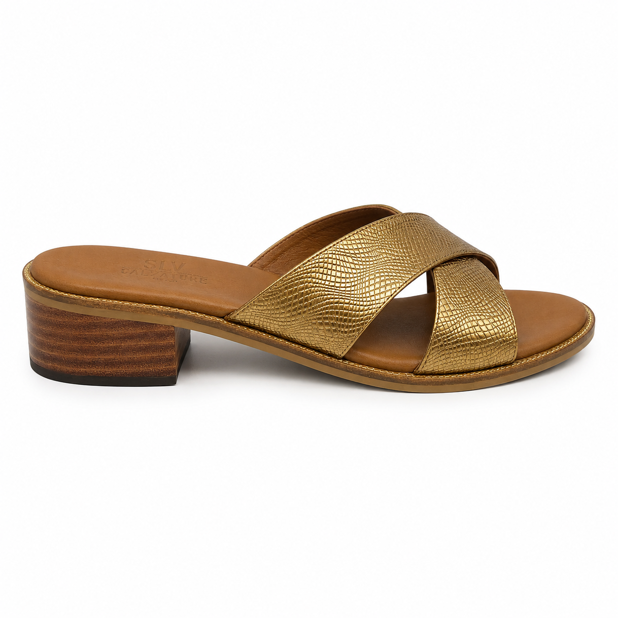 Sandalia Tacon 994 cuero Mujer