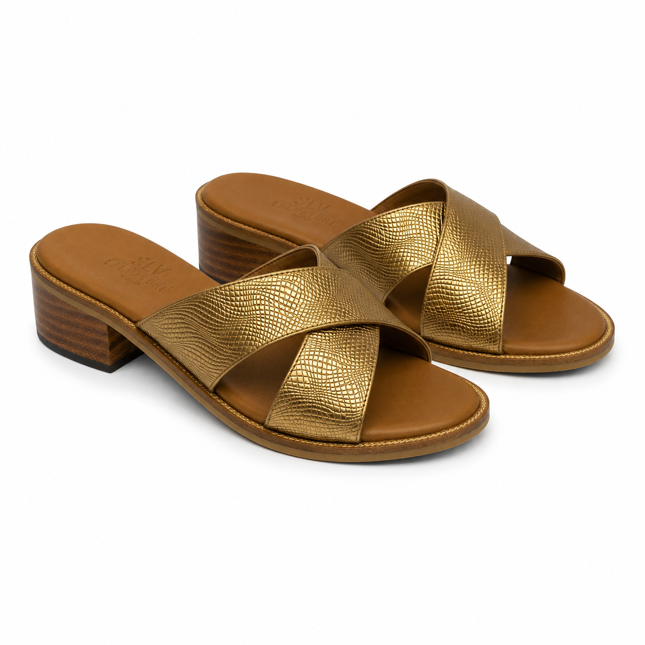 Sandalia Tacon 994 cuero Mujer