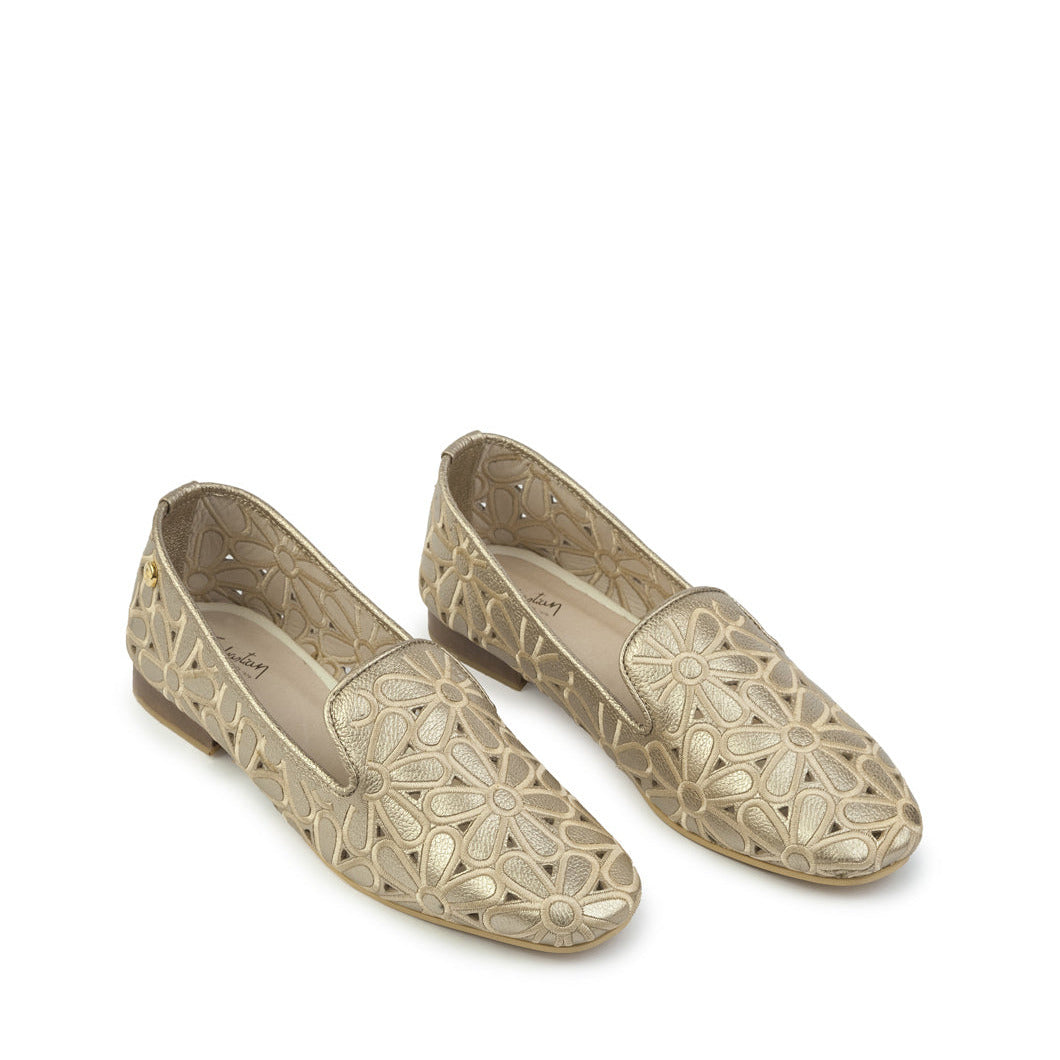 Mocasín Alegra 02 de cuero para mujer