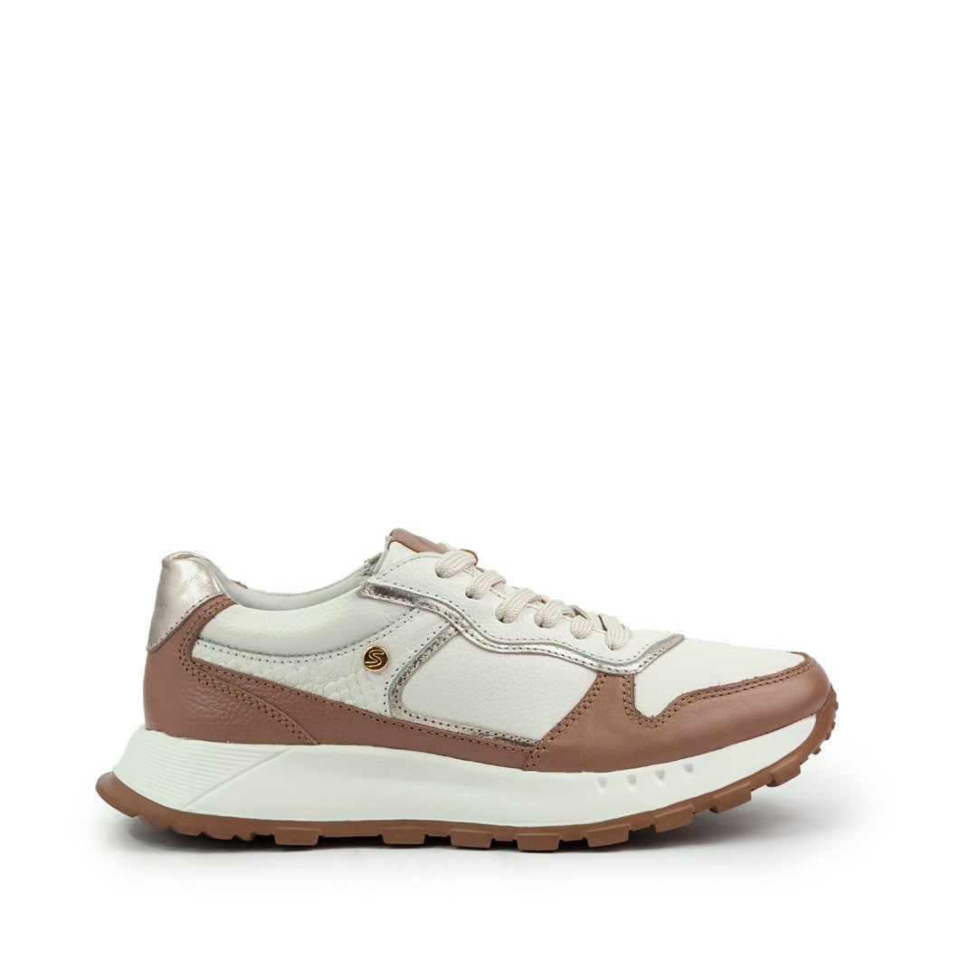 Deportivo Alejandra de cuero para mujer