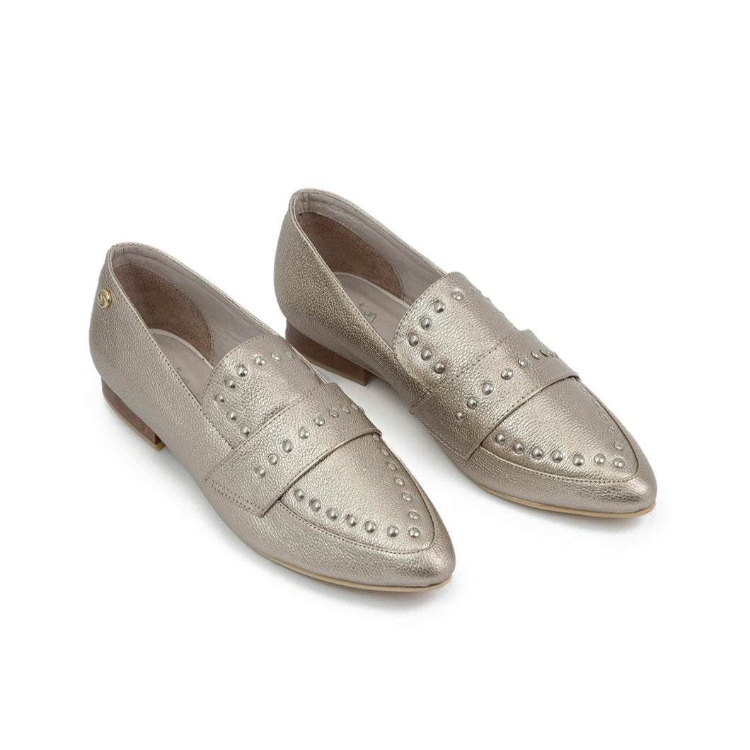 Mocasines Amada Cuero Mujer