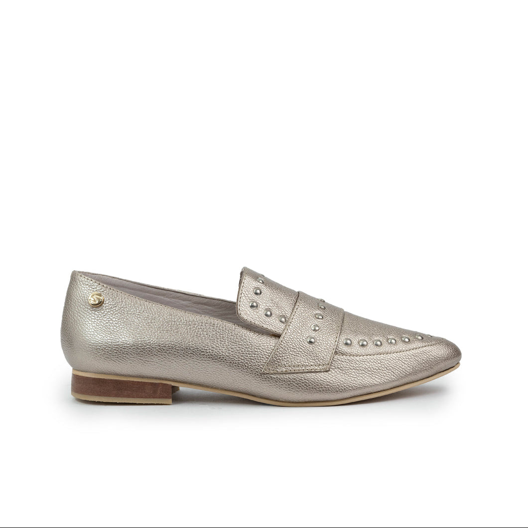 Mocasines Amada Cuero Mujer