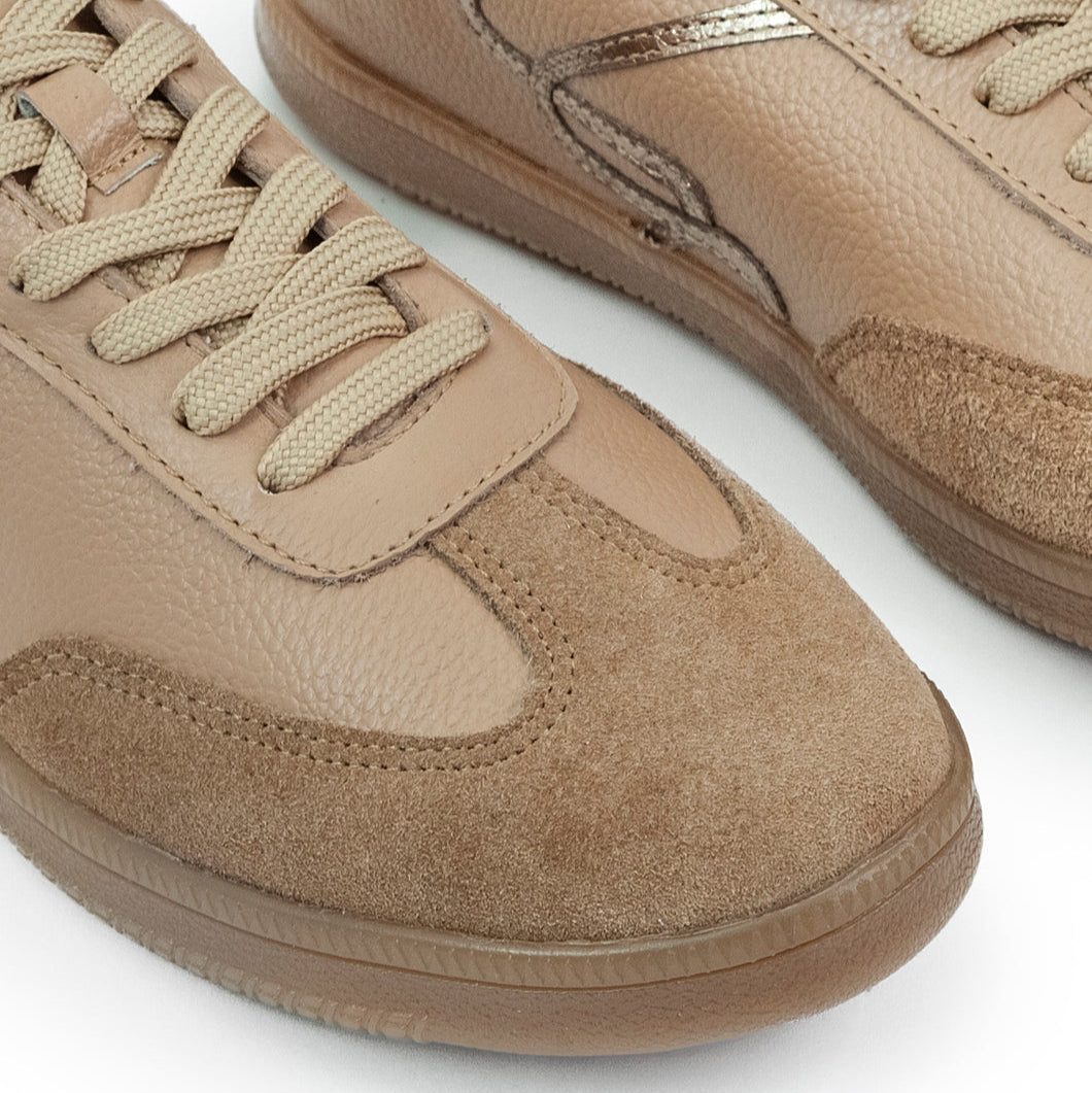 Deportivo Angel Vans de cuero para mujer