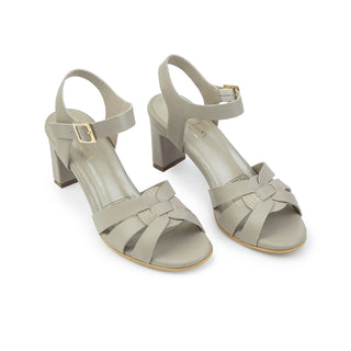 Sandalias de tacón Ariana de cuero para mujer