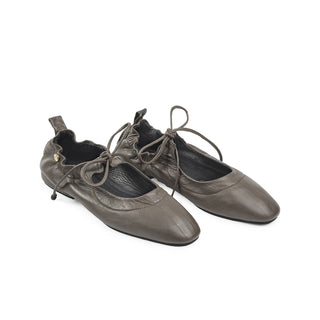 Baleta Barbara 03 de cuero para mujer