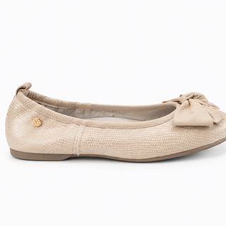 Baletas Idaly Andrea de cuero para mujer