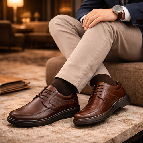 Confort 2112 En Cuero Hombre