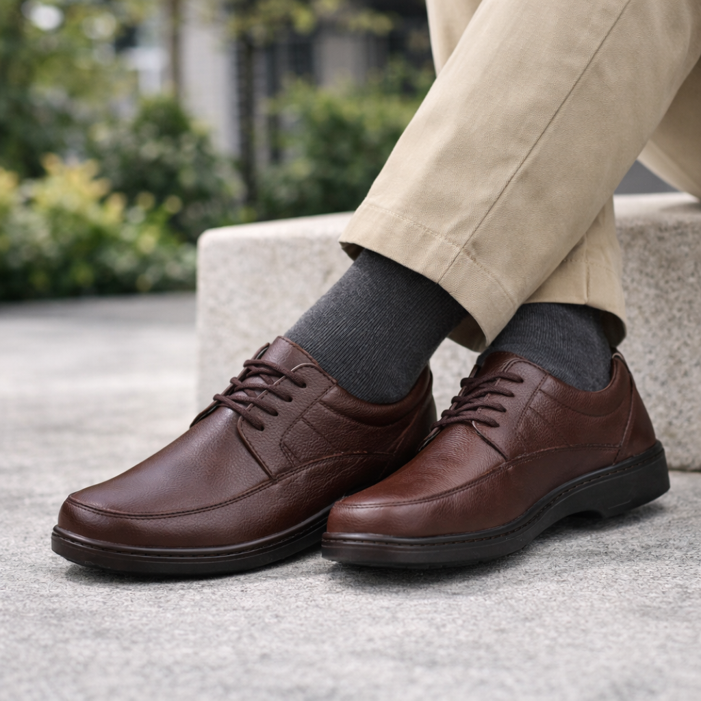 Confort 2112 Cuero Hombre Sangria