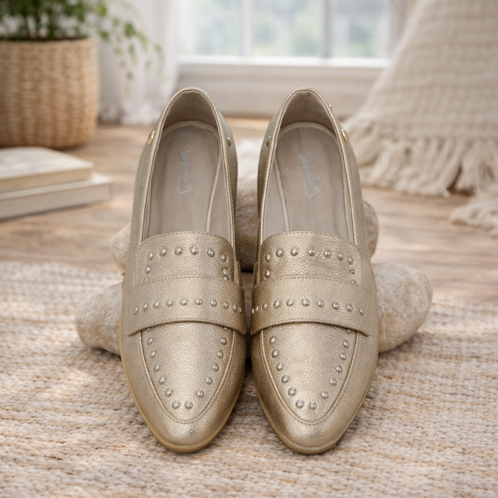 Mocasines Amada Cuero Mujer