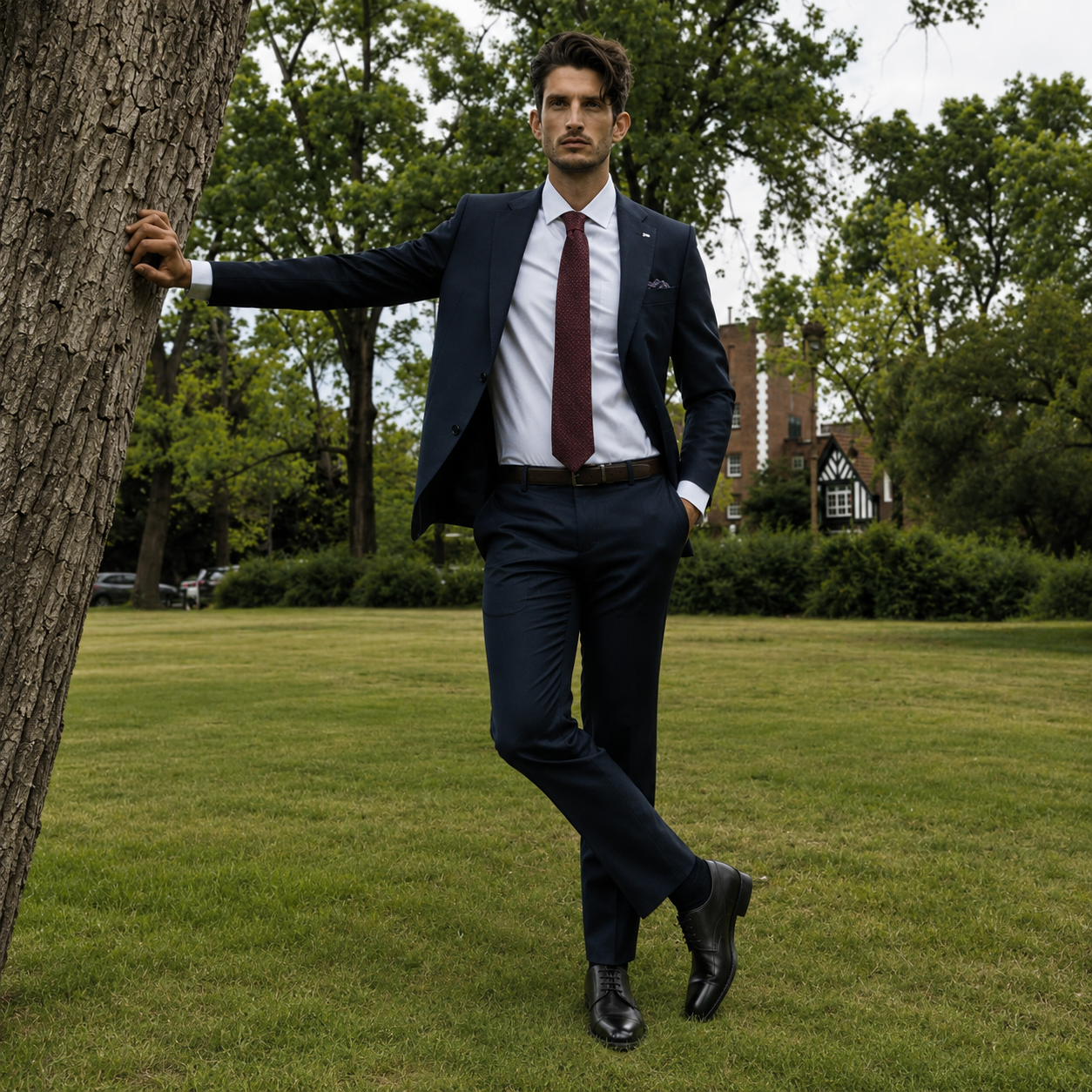Formal FLC 009 Cuero para Hombre