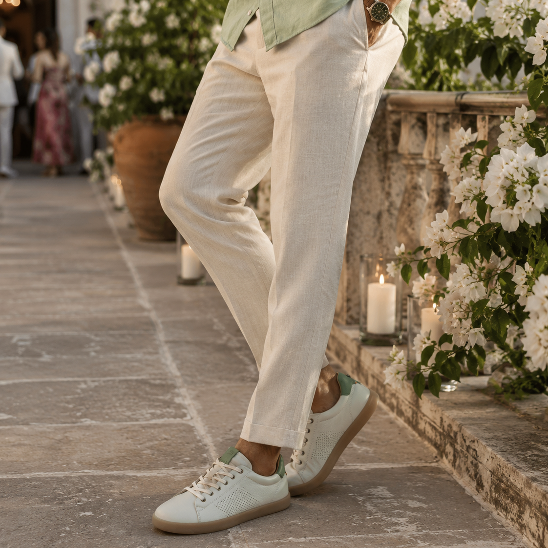 Casual Camper Cuero Para Hombre