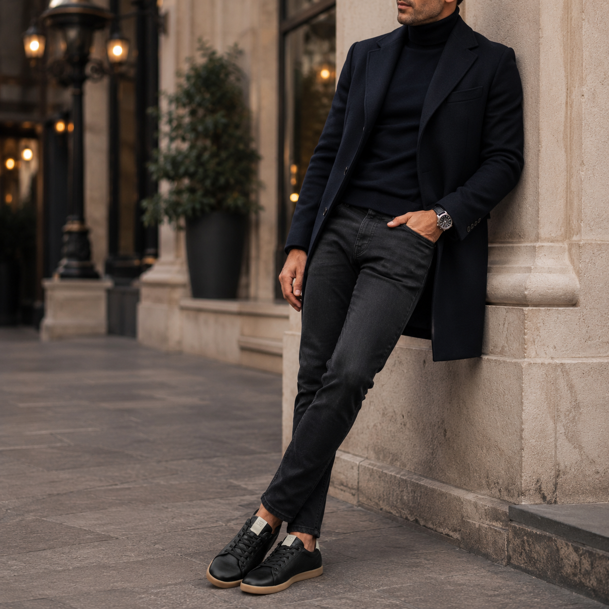 Casual Camper Cuero Para Hombre