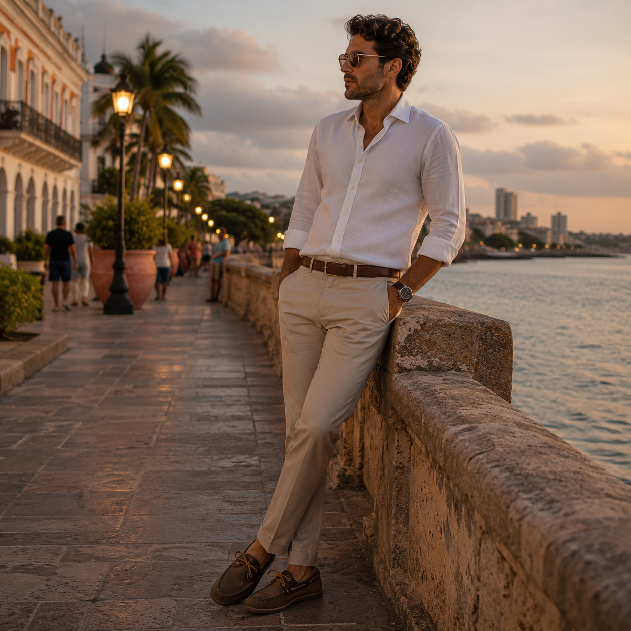 Apaches SP01 Cuero Para Hombre
