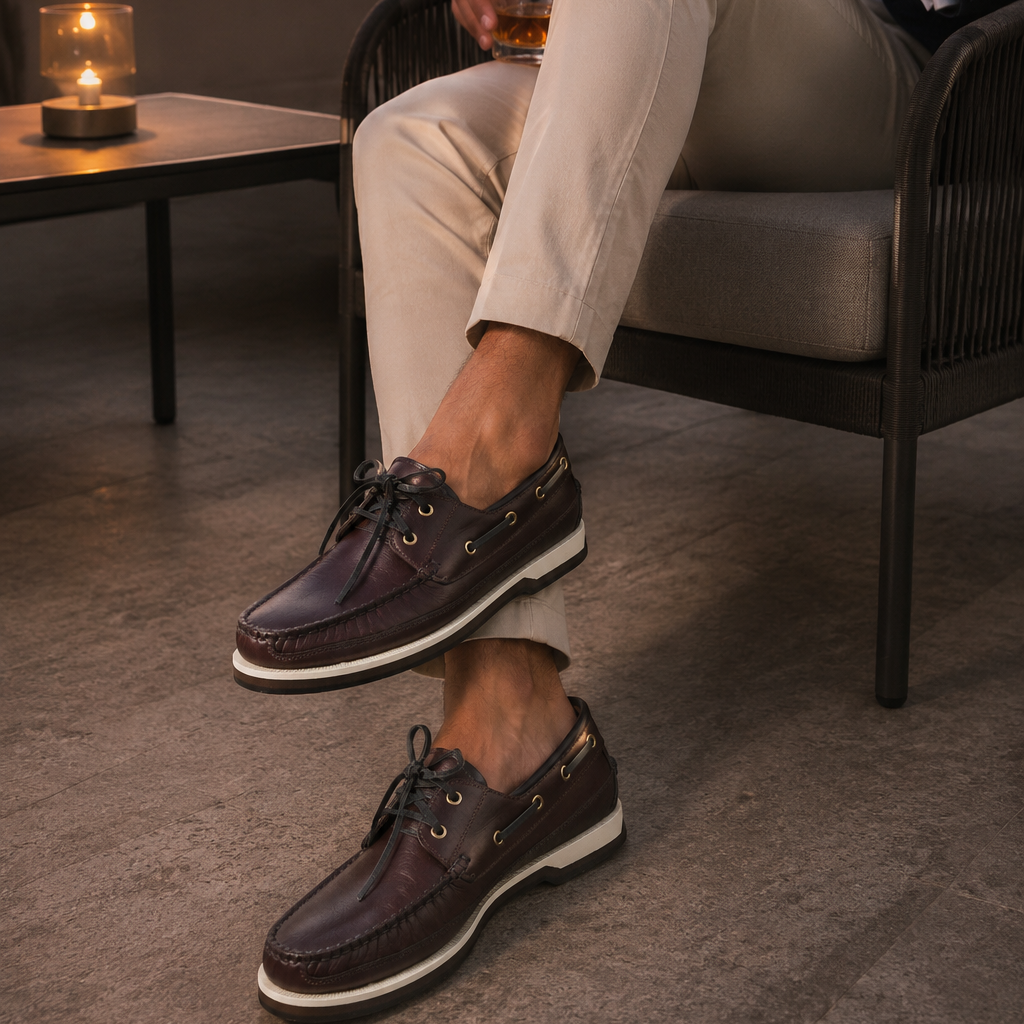Apaches SP07 Cuero Para Hombre