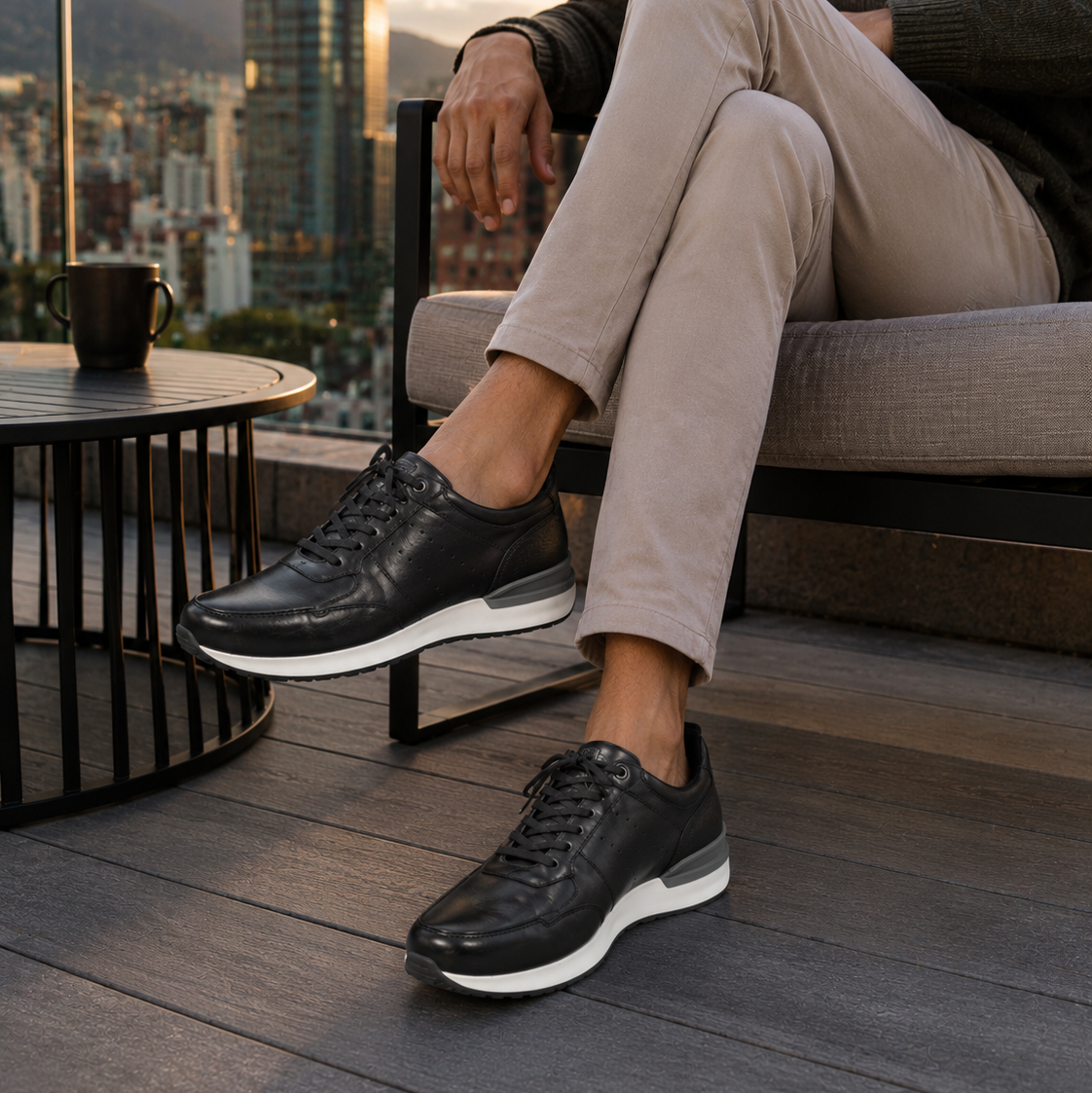 Casual 6029 En Cuero Hombre