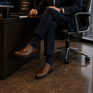 Zapatos formales de cuero para oficina y uso ejecutivo diario