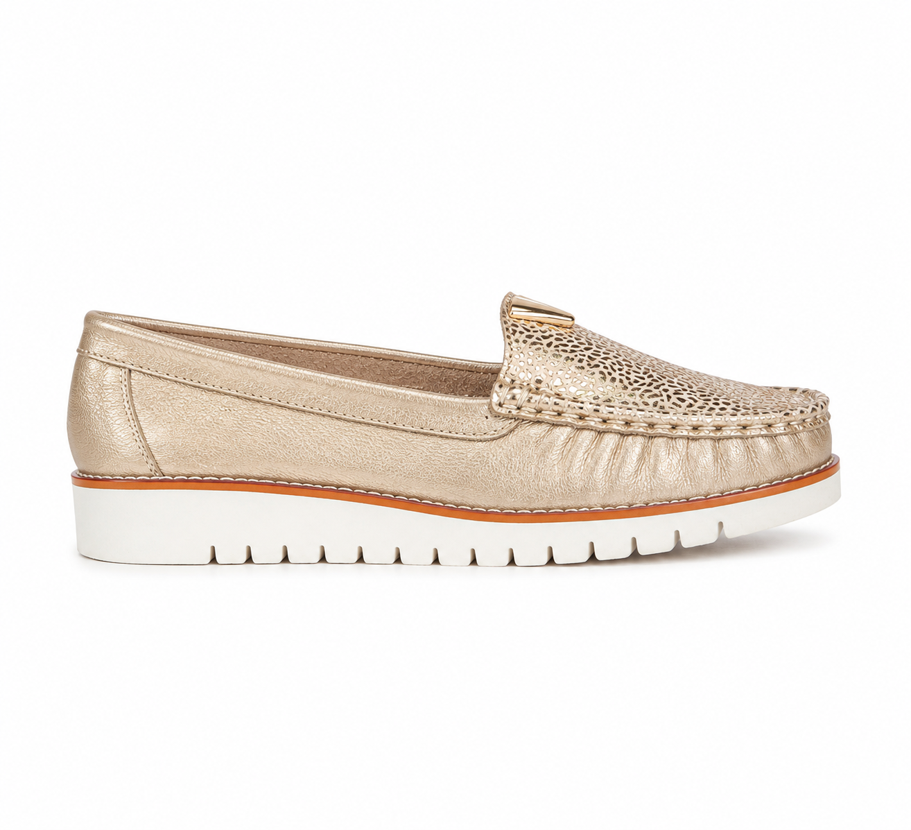Mocasines 40-125 en Cuero para Mujer