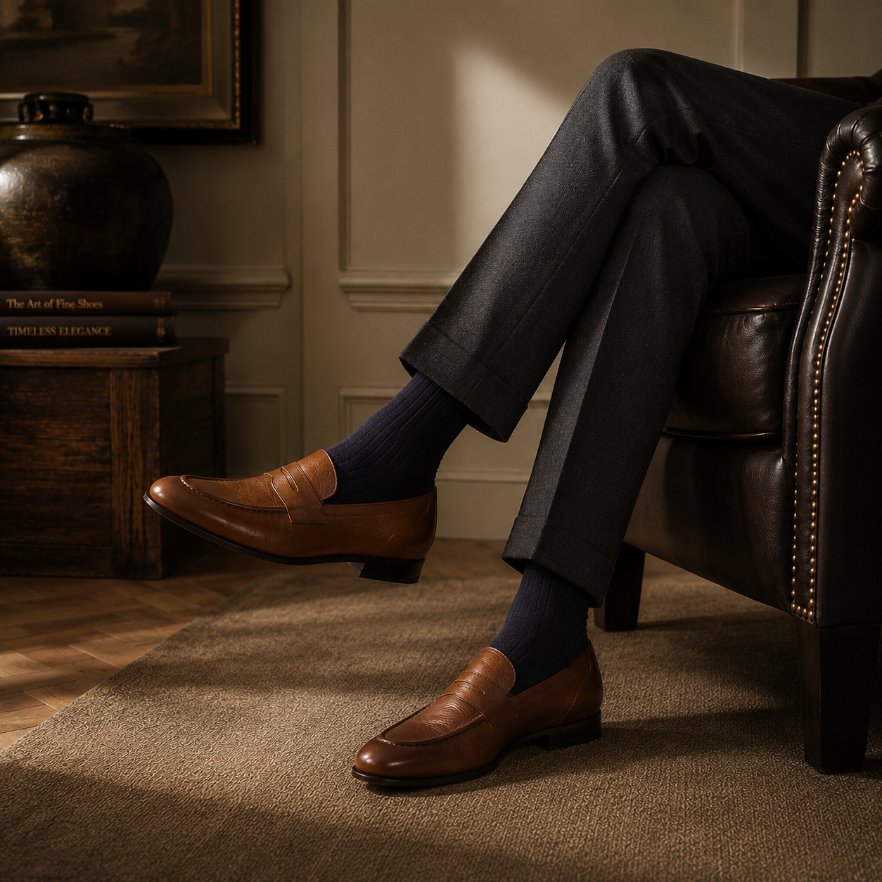 Formal FTP 001 Cuero Para Hombre