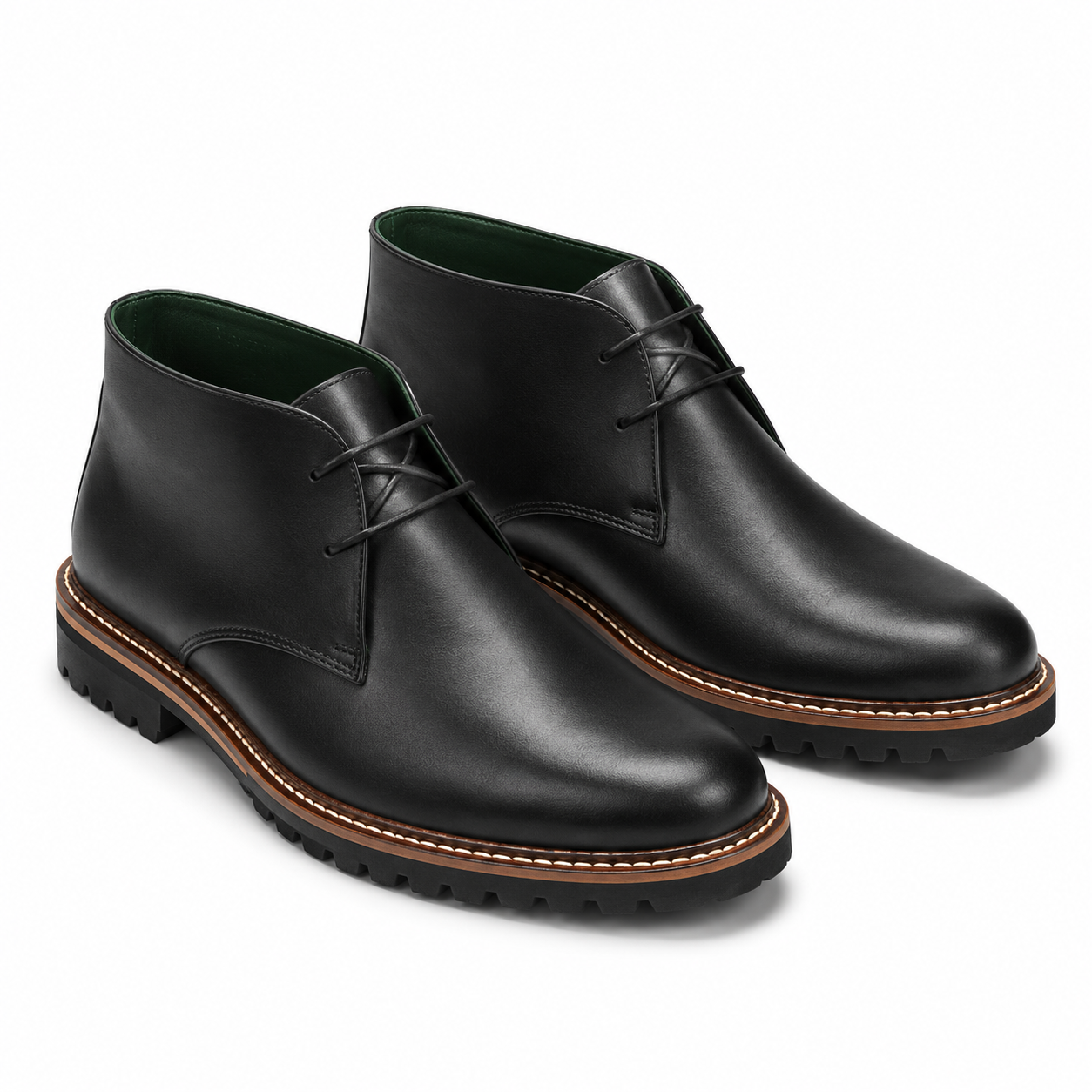 Botin 3028 En Cuero Hombre
