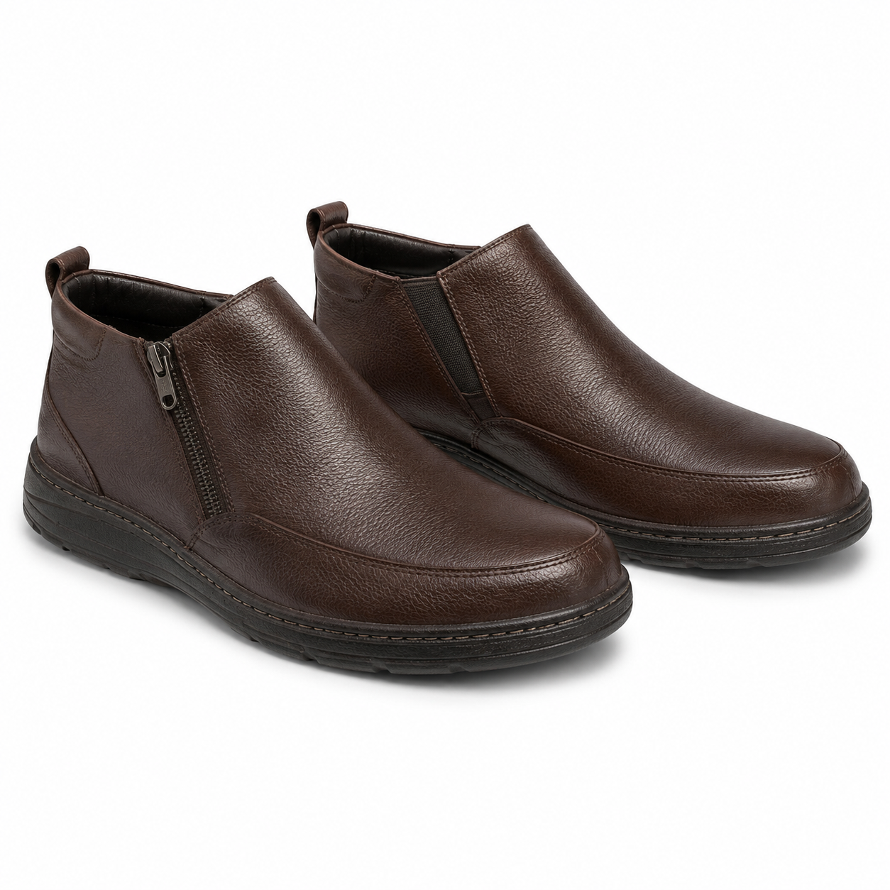 Botin 2807 En Cuero Hombre Sangria