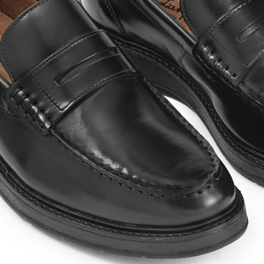 Casual Ejecutivo Bos OO4 En Cuero Natural