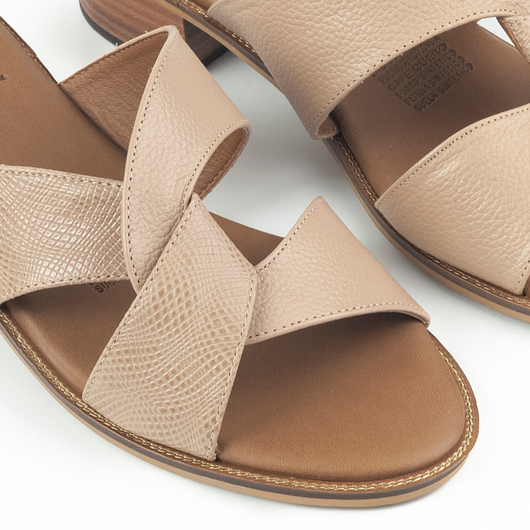 Sandalia Tacon 994 cuero Mujer