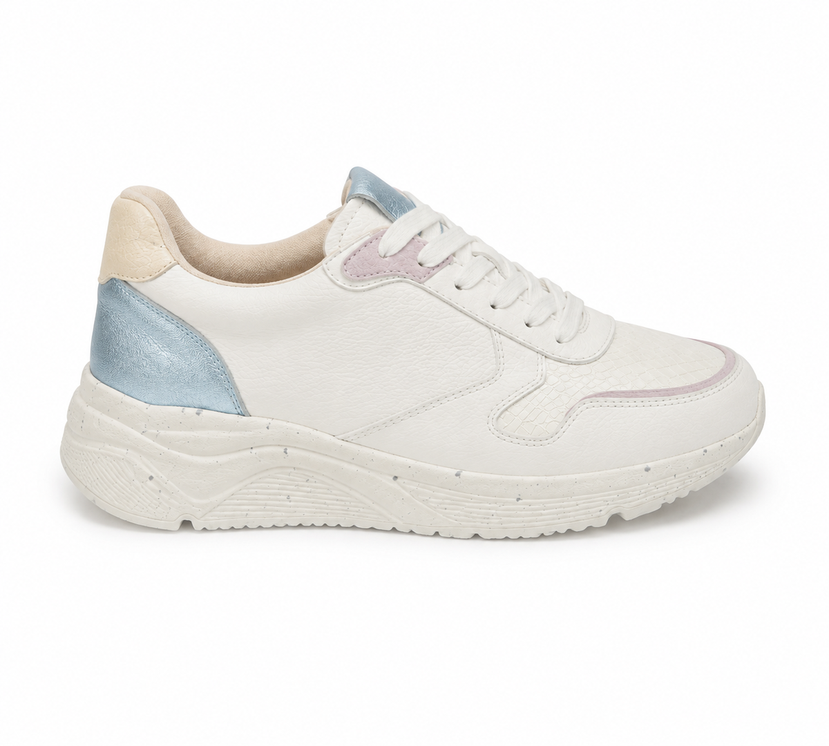 Deportivo Golden de cuero para mujer