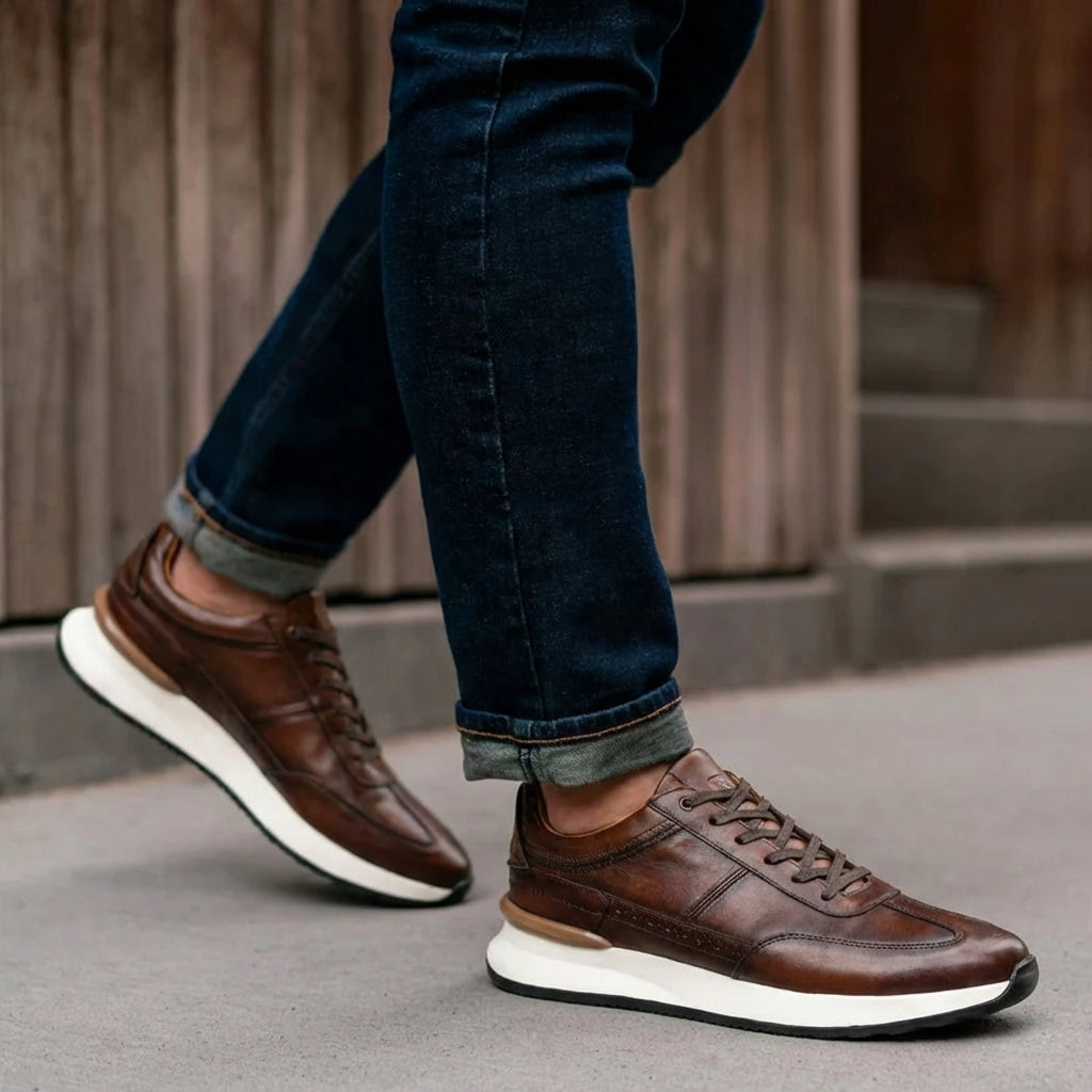 Casual 6083 Cuero Para Hombre