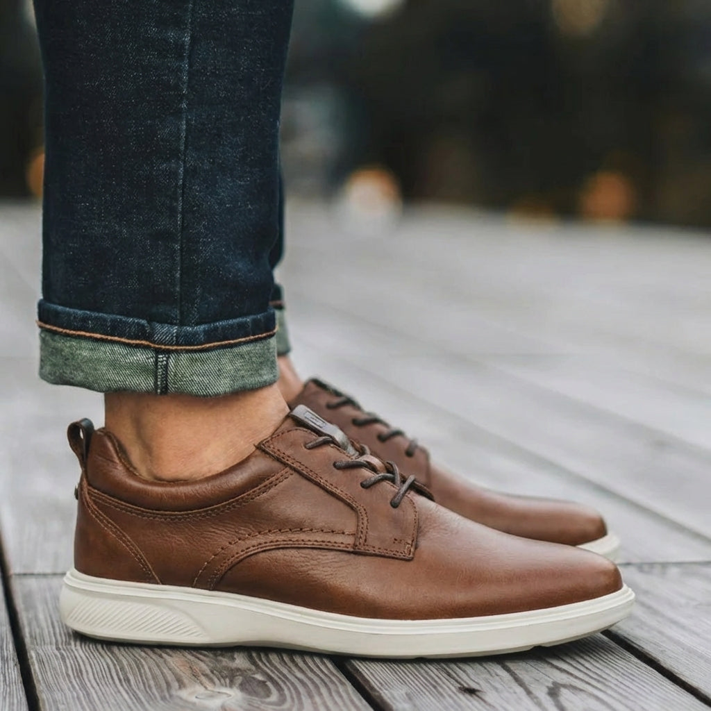 Casual 2095 Cuero Para Hombre