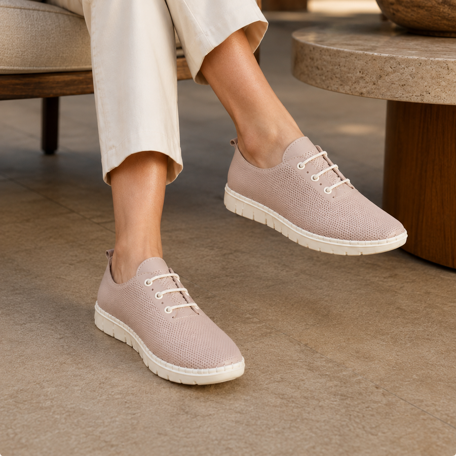 Deportivo Luz 13 de cuero para mujer