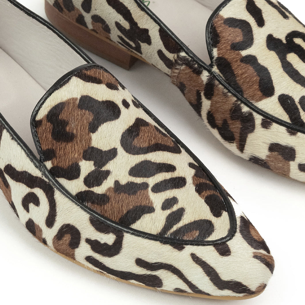 Mocasines Ines en Cuero para Mujer