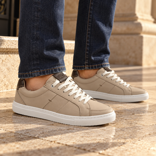 Tenis casuales 2068 de cuero para hombre
