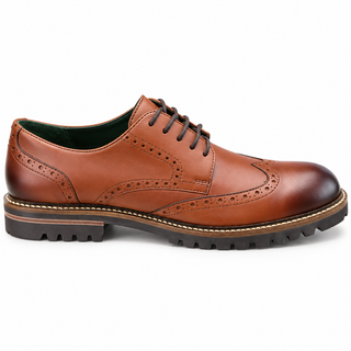 Zapato formal 4008B de cuero para hombre