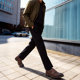 Casual 3024 de cuero para hombre