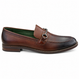 Mocasin 3008 de cuero para hombre