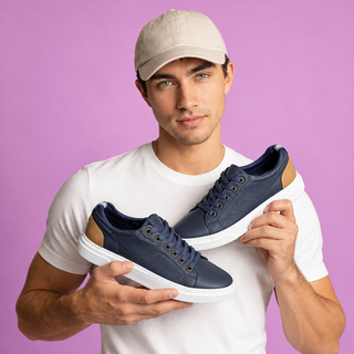 Casual 973 de cuero para hombre