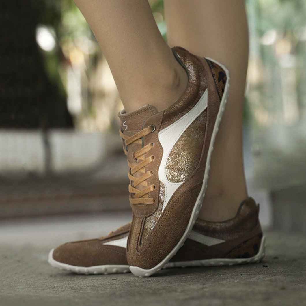 Deportivo Kendall en cuero Mujer