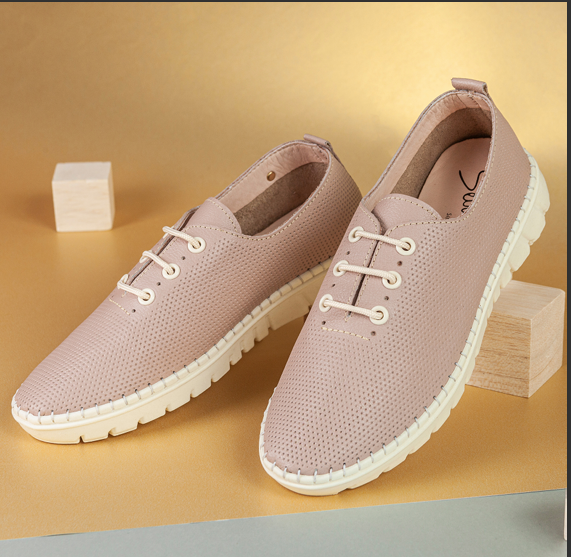 Deportivo Luz 13 En Cuero Mujer