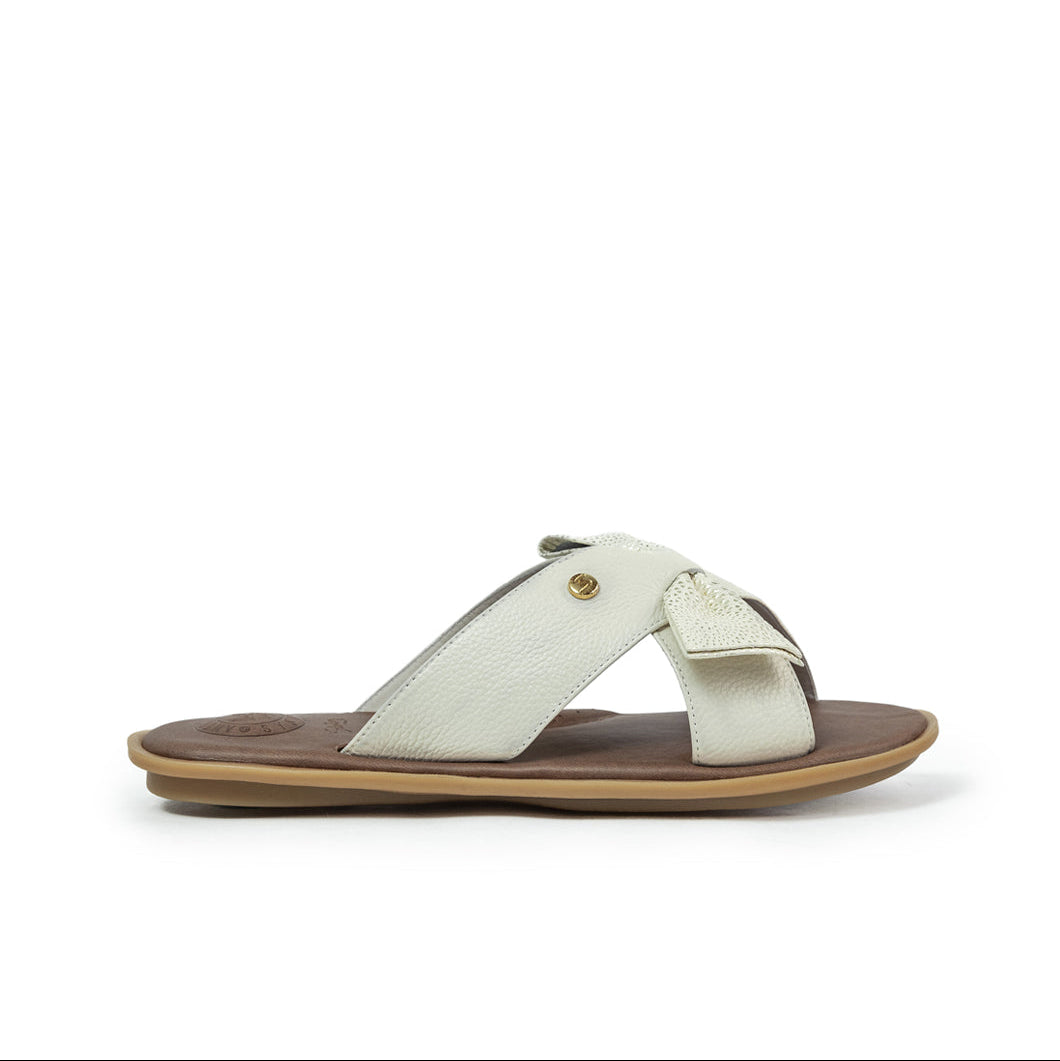 Sandalia Plana MC -104 Cuero Mujer